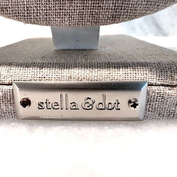 Stella & Dot Sterling Pearl Cascade Drop Dangle Fashion Earrings - Picture 4 of 4